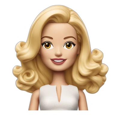 Margot Robbie barbie sticker