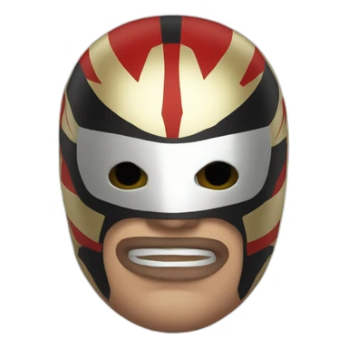 luchador sticker