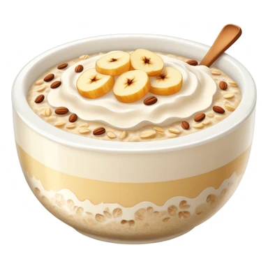 Avena de noche boul caliente  sticker