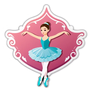 ballet sticker