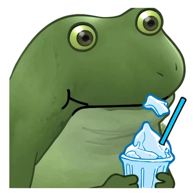 Betting stub with icecles  sticker