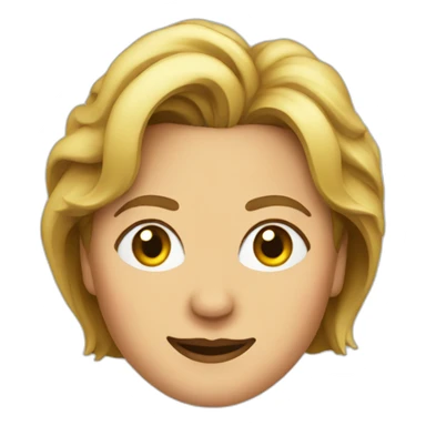 hillary clinton head sticker