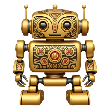 Aztec Robot  sticker