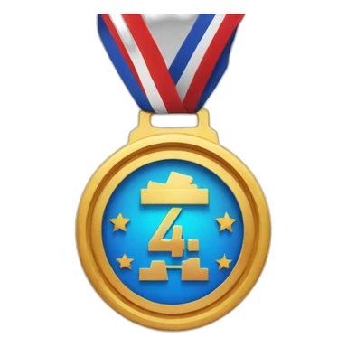 4th place medal sticker
