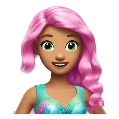 Bibble from Barbie fairytopia mermaidia  sticker