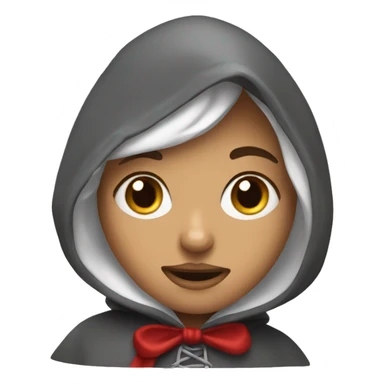 Red Riding Hood based on my own emoji sticker
