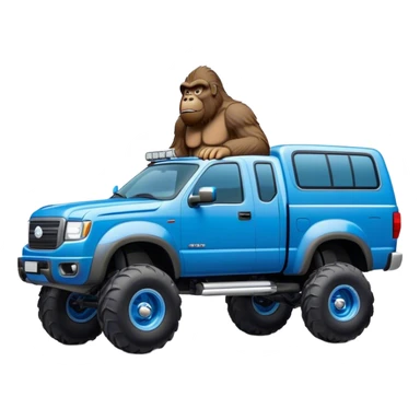 Bigfoot - Bigfoot 4x4 (Model Year: 2022) (Iconic colour: Blue) sticker
