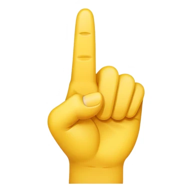 Emoji with middle finger up  sticker