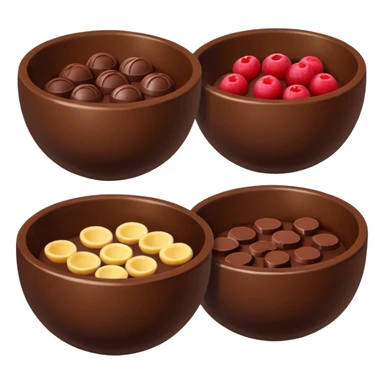chocolate bowls sticker