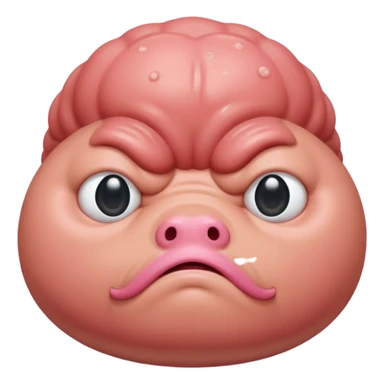 korean leader as a blobfish sticker