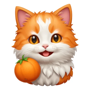 Kitten giggle sticker