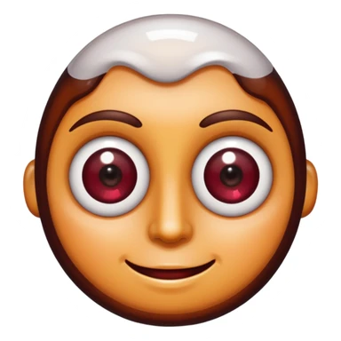Make me a emoji like the star eyes emoji but instead of stars it’s Dr Pepper sticker