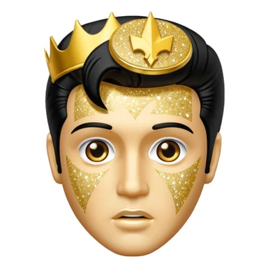 TCB Elvis Presley logo sticker