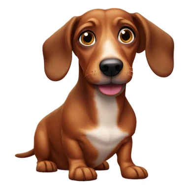 Sausage dog  sticker