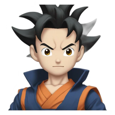 Goku tanjiro sticker