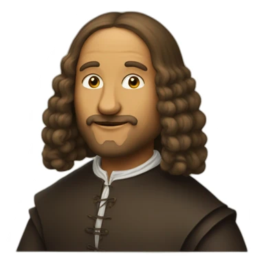 Emoji Joconde de Vinci sticker