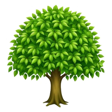 summer tree sticker