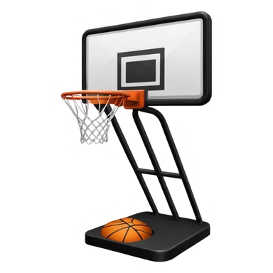 basketball rack sticker