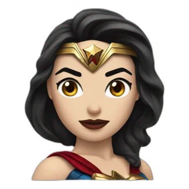 villain wonderwoman sticker
