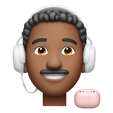 AirPods Max rose pastel sticker