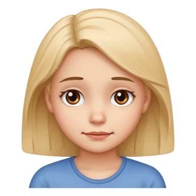 Sad but little happy sticker