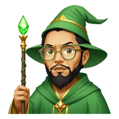 Verdant Wizard sticker