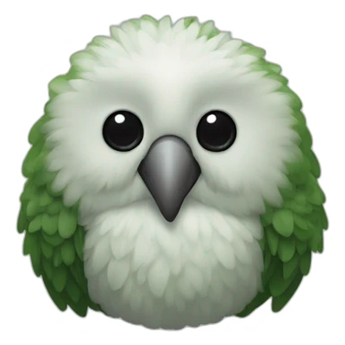 Loro verde sticker
