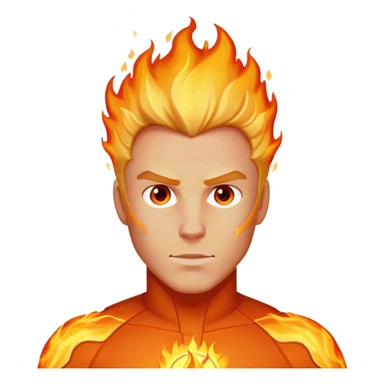 jonny storm, human torch sticker