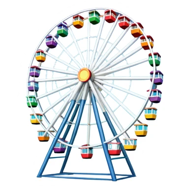 Giant ferris wheel sticker