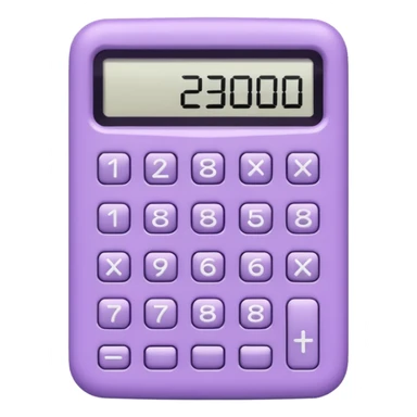 LILAC CALCULATOR sticker