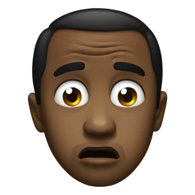 Crying p diddy sticker