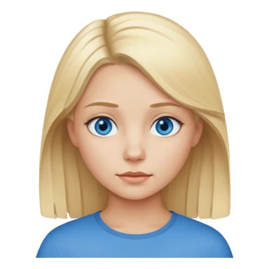 scandinavian girl sticker