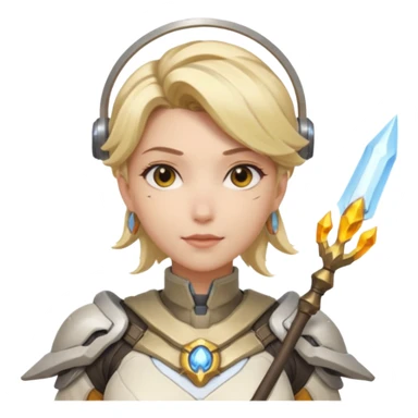 Mercy Overwatch sticker