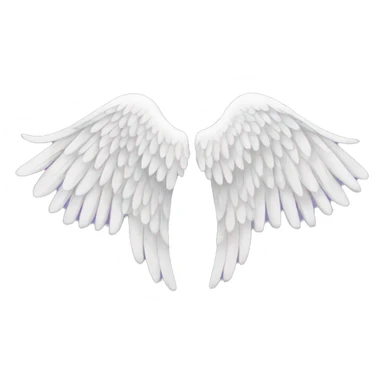 angel wings sticker