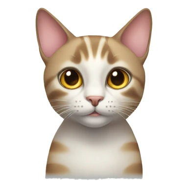 cat with heart eyes sticker