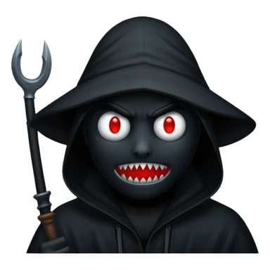 Hunt tricks scary  sticker