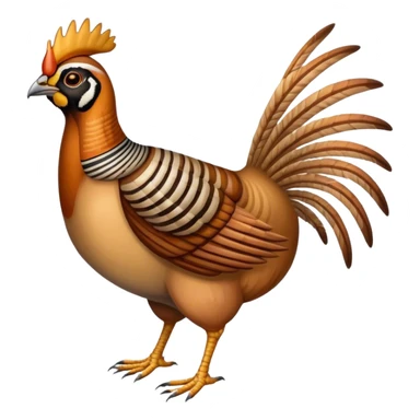 great prairie chicken sticker