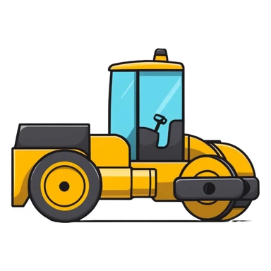 road roller sticker