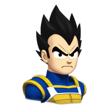 Vegeta ultra ego sticker