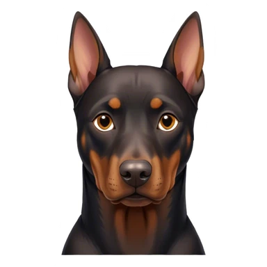 Dobermann Hector sticker