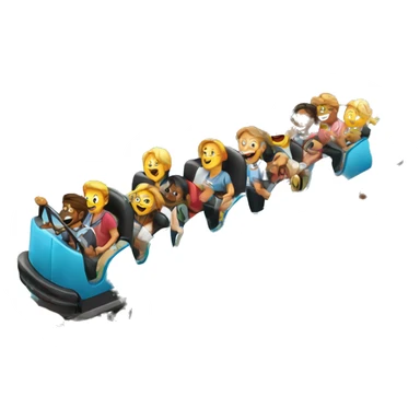 roller coaster sticker