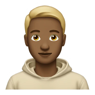 Beige sweats sticker