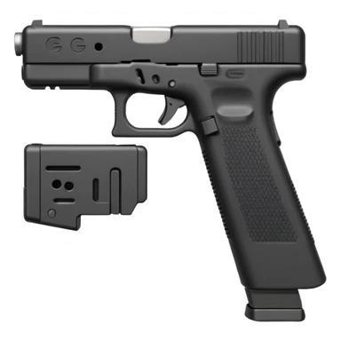 Glock whit a Kris vect mag sticker