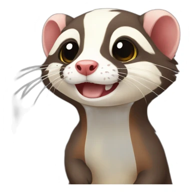 Furet sticker