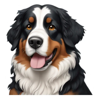bernese mountain dog scotland sticker