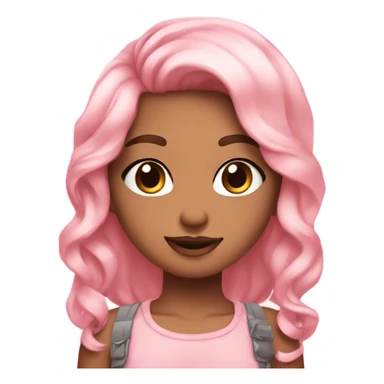 Cutesy pink girly vibes sticker