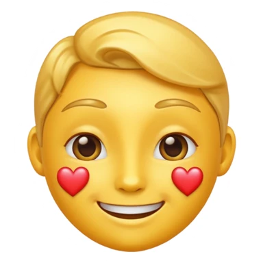 Smiling With Hearts emoji sticker