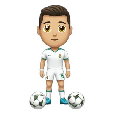 Cristiano Ronaldo feet sticker