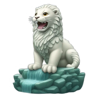 merlion sticker