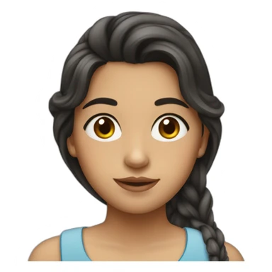 Uruguayan girl sticker